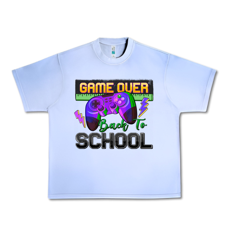 Game Over Back To School Urban Heavy Tee by Zillion Design Studio | Teevron