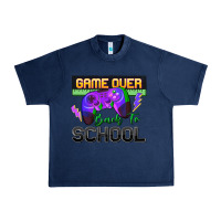 Navy game over back to school Urban Heavy Tee - Zillion Design Studio