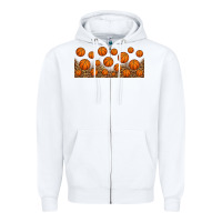 White leopard basketball 16oz libbey glass Zipper Hoodie - HRA Design Shop