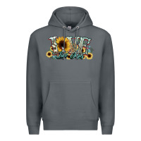 Rock love like jesus sunflowers Premium Hoodie - NancyCooperArtShop