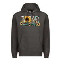 Smoke love like jesus sunflowers Premium Hoodie - NancyCooperArtShop