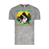 Cloud Rock life is better with a border collie Vintage Tee - texasbilliewilder