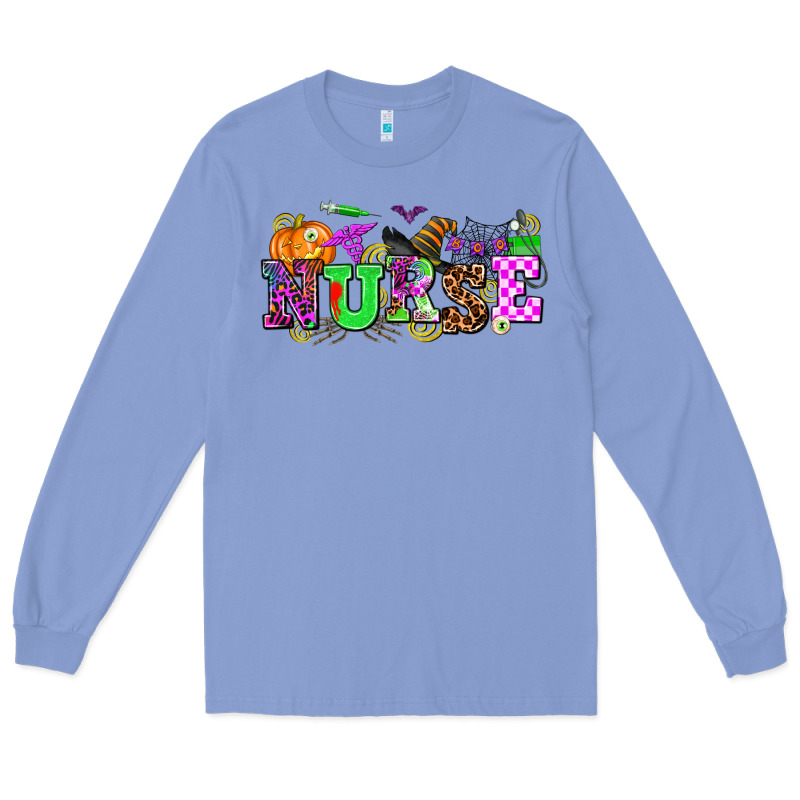Halloween Nurse Long Sleeve Tee by AdoDesignShop | Teevron