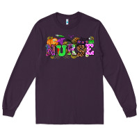Plum halloween nurse Long Sleeve Tee - AdoDesignShop