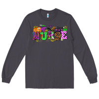Smoke halloween nurse Long Sleeve Tee - AdoDesignShop