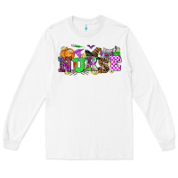 White halloween nurse Long Sleeve Tee - AdoDesignShop