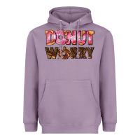 Lavender donut worry with donut Heavyweight Hoodie - AdoDesignShop