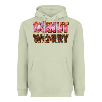 Matcha donut worry with donut Heavyweight Hoodie - AdoDesignShop