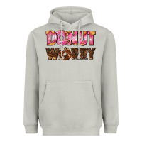 Donut Worry With Donut Heavyweight Hoodie | Teevron