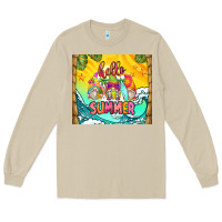Mushroom hello summer gnomes Long Sleeve Tee - Zillion Design Studio