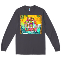 Smoke hello summer gnomes Long Sleeve Tee - Zillion Design Studio