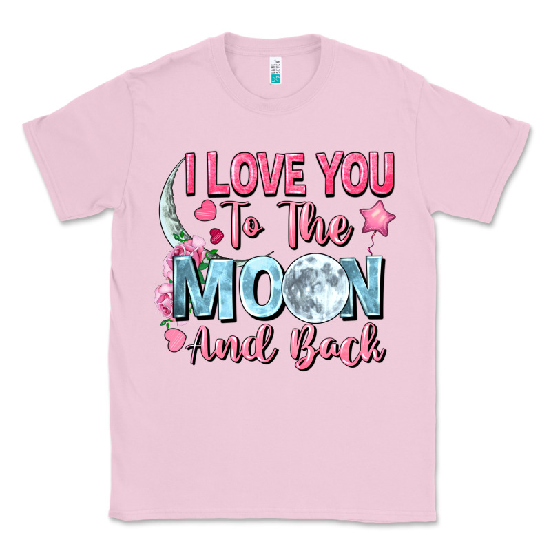 I Love You To The Moon And Back Classic Tee by FaDigitalArtStudio | Teevron