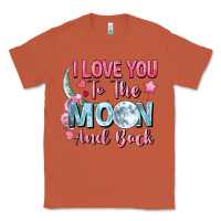 Copper i love you to the moon and back Classic Tee - FaDigitalArtStudio
