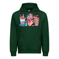 Forest Green Nail Coffee Cups With Rings Bbs Urban Hoodie - BundleAndBundleShop