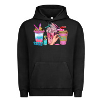 Pigment Black Nail Coffee Cups With Rings Bbs Urban Hoodie - BundleAndBundleShop