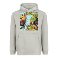 Moon Dust western rooster seamless pattern Heavyweight Hoodie - BundleAndBundleShop