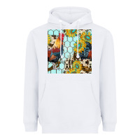 White western rooster seamless pattern Heavyweight Hoodie - BundleAndBundleShop