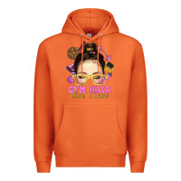 Carrot messy bun gym hair dont care Premium Hoodie - NancyCooperArtShop