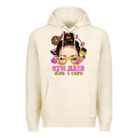 Tofu messy bun gym hair dont care Premium Hoodie - NancyCooperArtShop