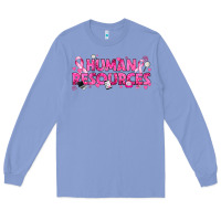 Colony Blue Breast Cancer Human Resources Long Sleeve Tee - texasbilliewilder