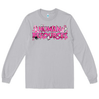 Moon Dust Breast Cancer Human Resources Long Sleeve Tee - texasbilliewilder