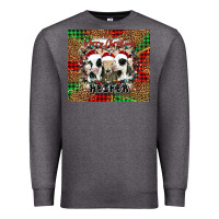 Charcoal Heather merry Christmas heifer Premium Sweatshirt - Jasminsmagicworld