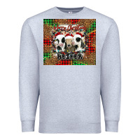Heather Grey merry Christmas heifer Premium Sweatshirt - Jasminsmagicworld