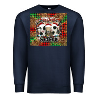Navy merry Christmas heifer Premium Sweatshirt - Jasminsmagicworld