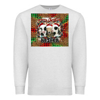 Oatmeal Heather merry Christmas heifer Premium Sweatshirt - Jasminsmagicworld