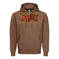 Chestnut mini christmas Zipper Hoodie - FaDigitalArtStudio