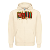 Sandshell mini christmas Zipper Hoodie - FaDigitalArtStudio