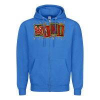 True Royal mini christmas Zipper Hoodie - FaDigitalArtStudio