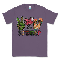 Lavender peace love summer Classic Tee - SublimationCraftShop
