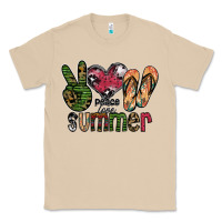 Mushroom peace love summer Classic Tee - SublimationCraftShop