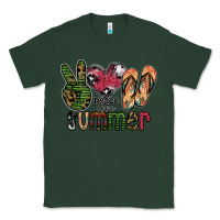 Sports Green peace love summer Classic Tee - SublimationCraftShop