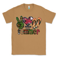 Toasted Coconut peace love summer Classic Tee - SublimationCraftShop