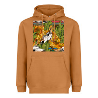 Meerkat western bull skull seamless pattern Heavyweight Hoodie - BundleAndBundleShop