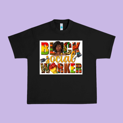 Urban Heavy Tee black social worker