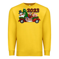 Lemon happy new year truck 2023 Premium Sweatshirt - Jasminsmagicworld