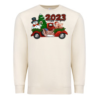 Sandshell happy new year truck 2023 Premium Sweatshirt - Jasminsmagicworld