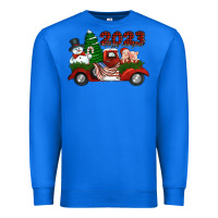 True Royal happy new year truck 2023 Premium Sweatshirt - Jasminsmagicworld