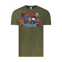 Vintage Olive tastes like freedom Vintage Tee - BarkalooDesign