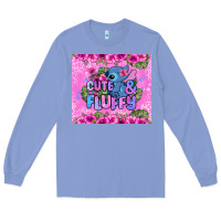 Colony Blue cute and fluffy stitch Long Sleeve Tee - Zillion Design Studio