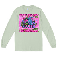 Matcha cute and fluffy stitch Long Sleeve Tee - Zillion Design Studio
