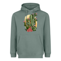 Sage cactus Heavyweight Hoodie - JahusDesignShop