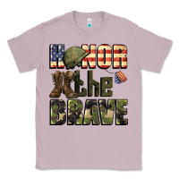 Lilac Honor the brave 4th of july Classic Tee - CowGirlArtShop
