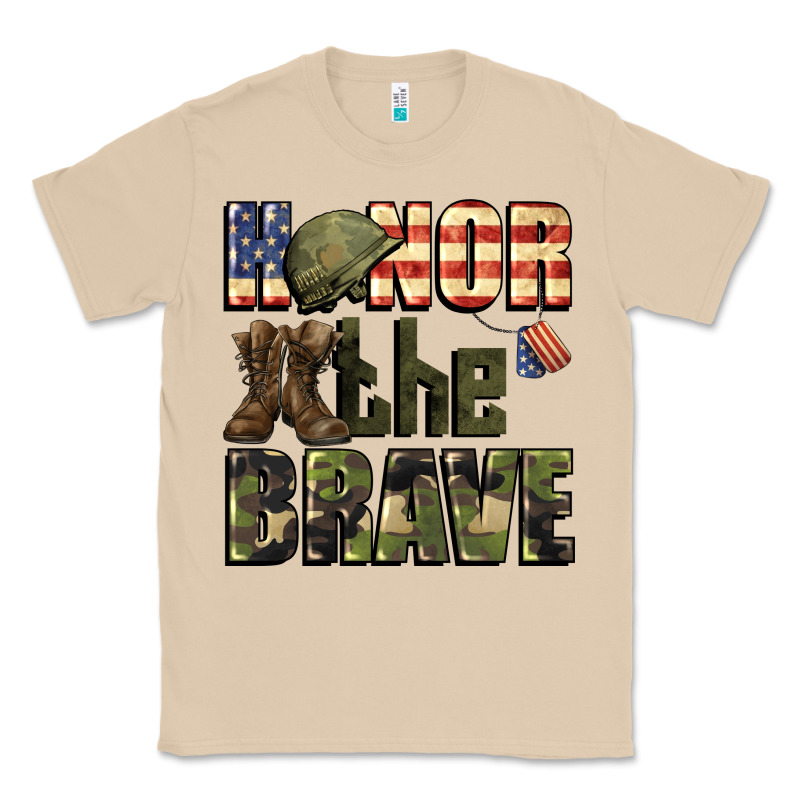 Honor The Brave 4th Of July Classic Tee by CowGirlArtShop | Teevron