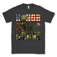 Smoke Honor the brave 4th of july Classic Tee - CowGirlArtShop
