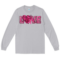 Moon Dust Breast Cancer Love Long Sleeve Tee - texasbilliewilder