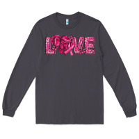 Smoke Breast Cancer Love Long Sleeve Tee - texasbilliewilder